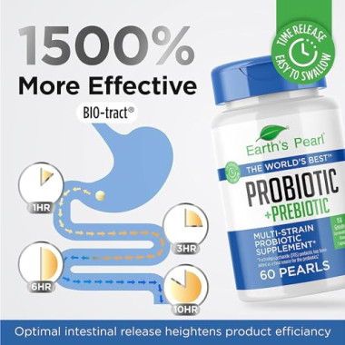 Earth's Pearl Probiotics - B00N1G17GG