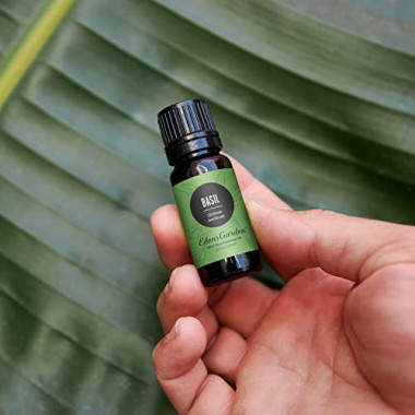 Edens Garden Basil Essential Oil - B002RNVV2O