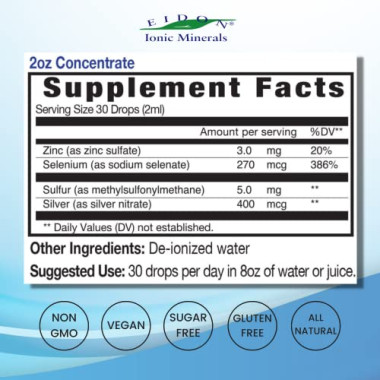 Eidon Mineral Supplements Ionic Minerals Immune Support - B001MXKHC0