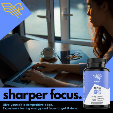 Emeritt Alpha GPC Dietary Supplement - B07DJ4JTFY