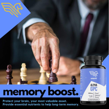 Emeritt Alpha GPC Dietary Supplement - B07DJ4JTFY