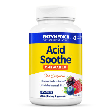 Enzymedica Chewable Acid Soothe Berry Flavor - B010V03EXI