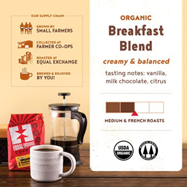 Equal Exchange Breakfast Blend Coffee - B0066FDYB0