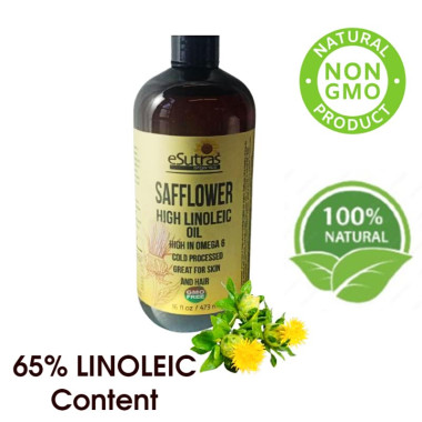 eSutras Organics Safflower Oil Wildcrafted - B00G7M836S