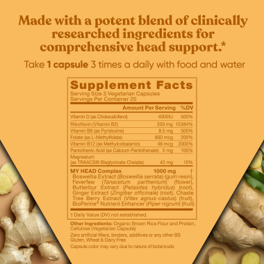 Eu Natural My Brain Feverfew - B071VDQ2LZ