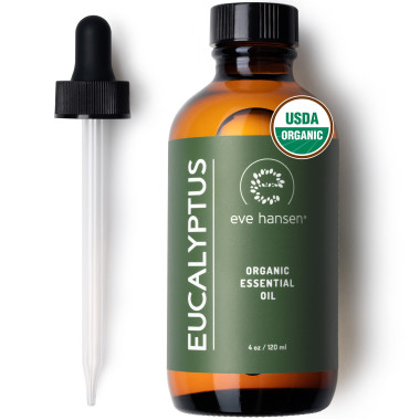 Eve Hansen USDA Certified Organic Eucalyptus Essential Oil - B00U63AWR2