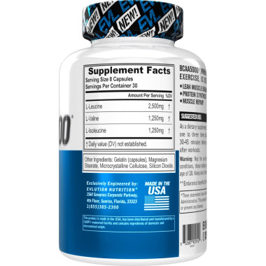 EVLution Nutrition BCAA 5000 - B0133P2NQC