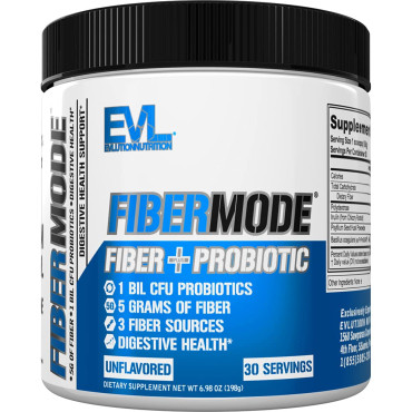 EVLution Nutrition FiberMode Fiber + Probiotics - B07MM8XYXP