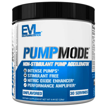 EVLution Nutrition PumpMode Non-Stimulant Pump Accelerator - B06ZY6RNRB