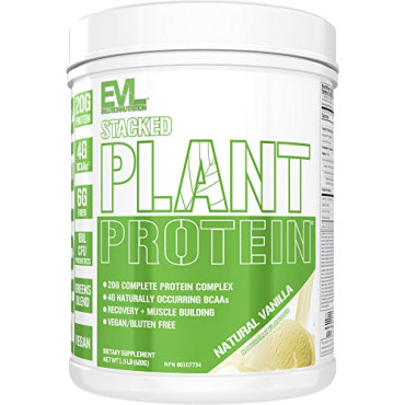 EVLution Nutrition Stacked Plant Protein - B07J5H1J29