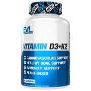 EVLution Nutrition Vitamin D3 + K2 - B07PW1XWHV