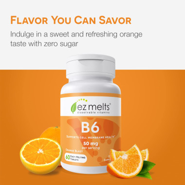 EZ Melts B6 Pyridoxine Immune Support - B00VXDDU5A