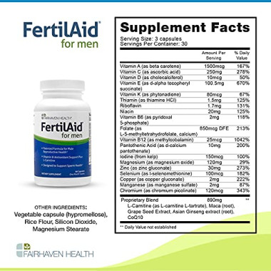 Fairhaven Health FertilAid for Men - B0006HDOSM