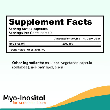 Fairhaven Health Myo-Inositol For Women and Men - B00MXF4N8K