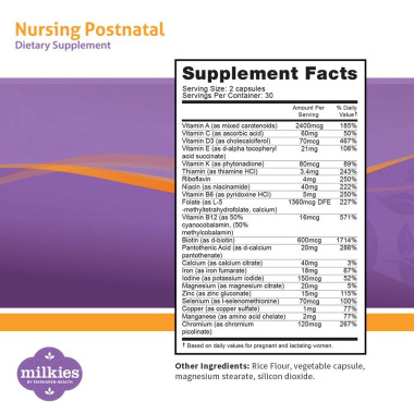 Fairhaven Health Nursing Postnatal Breastfeeding Multivitamin - B005HEEWI0