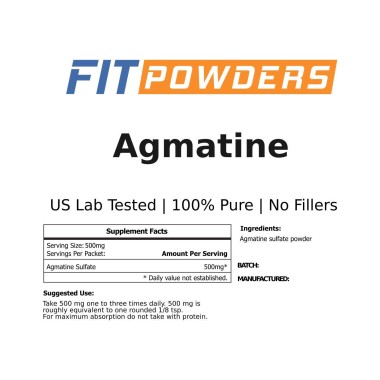 Fitpowders Agmatine Sulfate - B07XWQF6TH