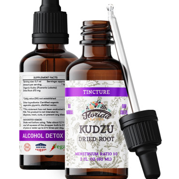 Florida Herbs Organic Kudzu Tincture - B07P7XN879
