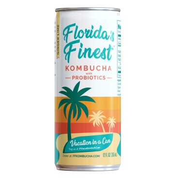 Florida's Finest Kombucha Kombucha Probiotics - B07QZY16M7