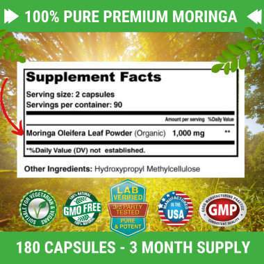 Fresh Healthcare Moringa Supports Healthy Skin & Anti Aging - B017BJWH9O
