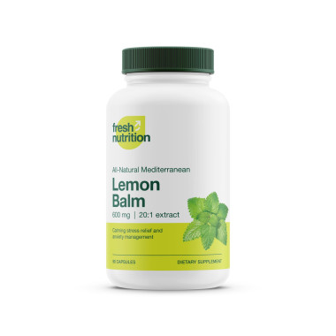 Fresh Nutrition Lemon Balm All Natural - B079NDBYGP