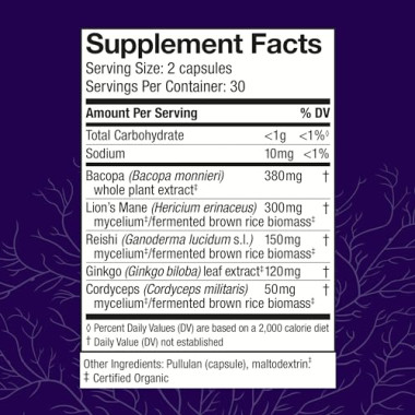 Fungi Perfecti MycoBotanicals Brain - B00WFH3A7Q