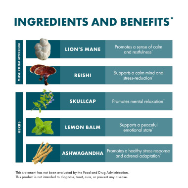 Fungi Perfecti MycoBotanicals Stress Decompress - B06XPHQ1PP