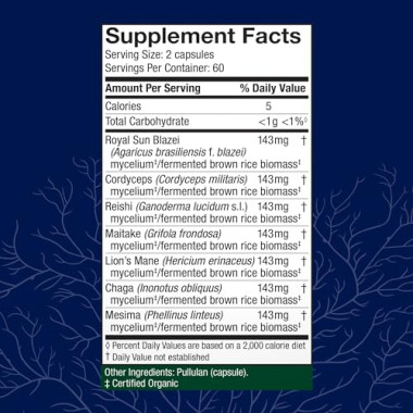 Fungi Perfecti Stamets 7 Daily Immune Support - B00QFOEX94