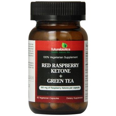 FutureBiotics Red Raspberry Ketone + Green Tea - B0079O58JS