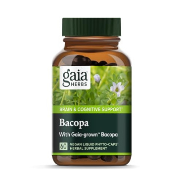 Gaia Herbs Bacopa Brain and Cognitive Support - B07PD84Q5J