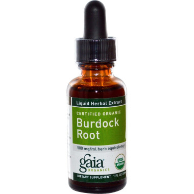 Gaia Herbs Certified Organic Extract Burdock Root - B00028PM3K