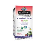 Garden of Life Dr. Formulated Brain Health Attention & Focus for Kids Yummy Chewables - B076ZJX46Y