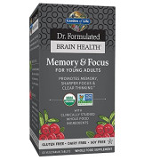 Garden of Life Dr. Formulated Brain Health Memory & Focus for Young Adults - B07719P2XN