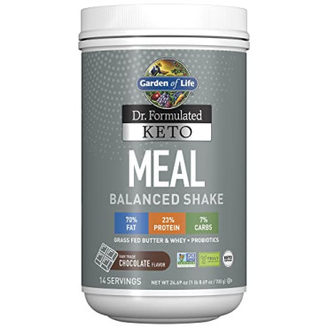 Garden of Life Dr. Formulated Keto Meal Balanced Shake - B07K4RRFGC