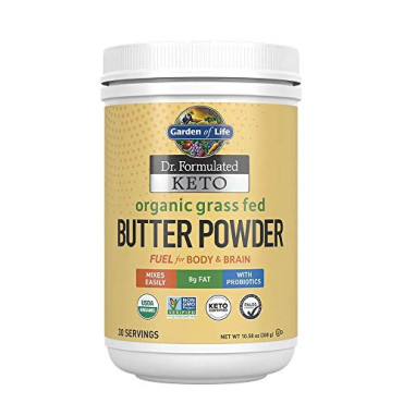 Garden of Life Dr. Formulated Keto Organic Grass Fed Butter Powder - B07K4RBXKH