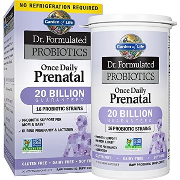 Garden of Life Dr. Formulated Probiotics Once Daily Prenatal - B01LW2DZ5A