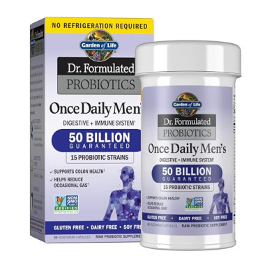Garden of Life Dr. Formulated Probiotics Once Daily's Men's - B00Y8MP5VA