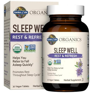 Garden of Life MyKind Organics Sleep Well Rest & Refresh - B07G2LBML3