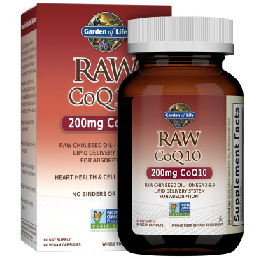 Garden Of Life Raw CoQ10 - B005JAT54S