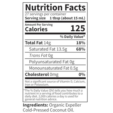 Garden of Life Raw Extra Virgin Coconut Oil - B06VZ3SRGD