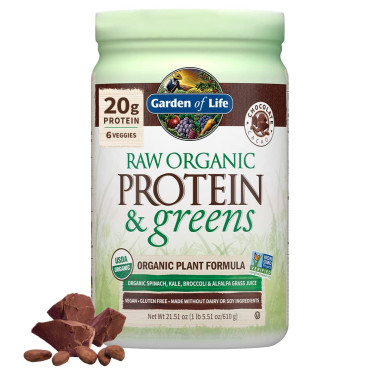 Garden of Life Raw Protein & Greens Organic Plant Formula - B01A7N9KPK