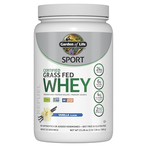 Garden of Life Sport Certified Grass Fed Whey Protein