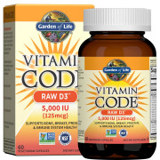 Garden of Life Vitamin Code RAW D3 - B005JAT318 Garden of Life Vitamin Code RAW D3 - B005JAT318