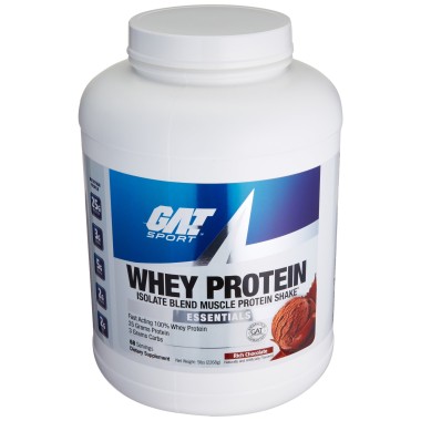 GAT Whey Protein Isolate Blend Muscle Protein Shake Essentials - B01MEDD23I