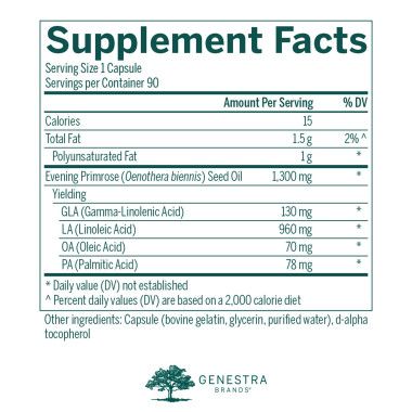 Genestra Brands Gamma-Linolenic Acid (GLA) Primrose Oil - B07BHVYYYK