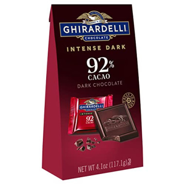 Ghirardelli Dark Chocolate Squares 92% Cacao - B07P43D2VL