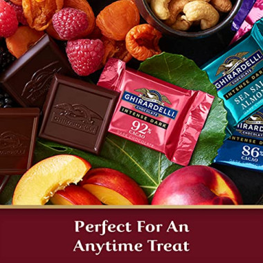 Ghirardelli Dark Chocolate Squares 92% Cacao - B07P43D2VL