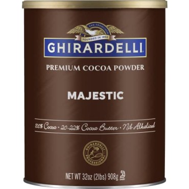 Ghirardelli Majestic Premium Cocoa Powder - B01E7Q96QQ