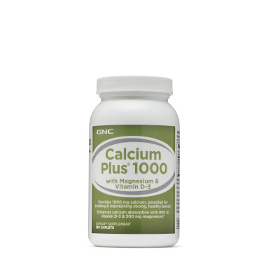 GNC Calcium Plus 1000 - B00MA6P2FA