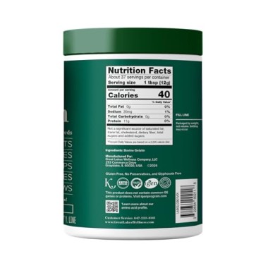 Great Lakes Gelatin Co Beef Hide Gelatin Collagen Joint Care - B0008D6WBA