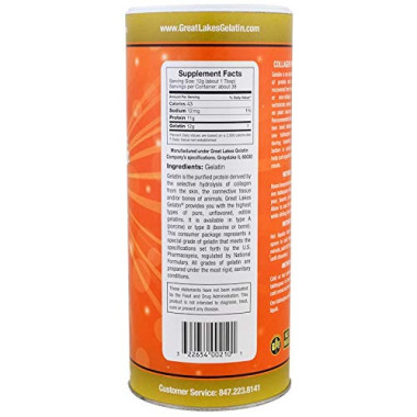 Great Lakes Gelatin Co Porcine Gelatin Collagen Joint Care - B07GVGD59C